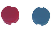 PLACCHETTE ROSSO/BLU PER MANIGLIE ZUCCHETTI- ZUCCH- pezzi 1