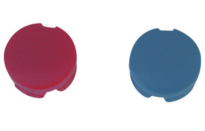 PLACCHETTE ROSSO/BLU PER MANIGLIE ZUCCHETTI- ZUCCH- pezzi 1
