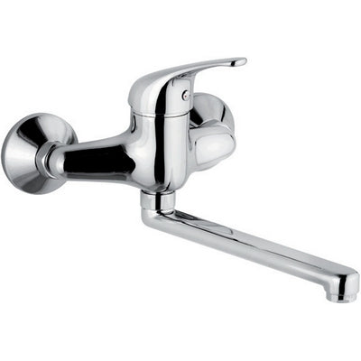 MISCELATORE MONOCOMANDO LAVELLO A MURO ASTRO 2- Cromo- MARIA- pezzi 1