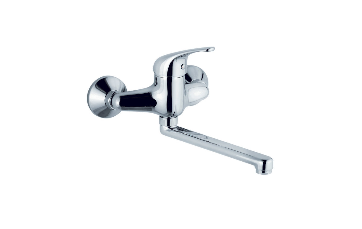 MISCELATORE MONOCOMANDO LAVELLO A MURO ASTRO 2- Cromo- MARIA- pezzi 1