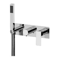 SET MISCELATORE A INCASSO A 3 VIE VASCA DOCCIA LINEA ICON- Cromo- MARIA- pezzi 1