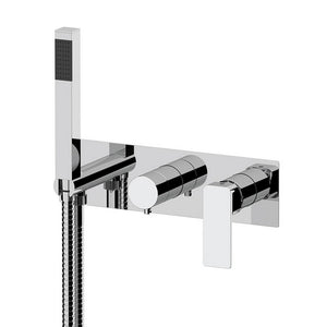 SET MISCELATORE A INCASSO A 2 VIE VASCA DOCCIA LINEA ICON- Cromo- MARIA- pezzi 1