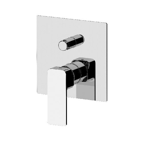 MISCELATORE MONOCOMANDO INCASSO CON DEVIATORE LINEA ICON- Cromo- MARIA- pezzi 1