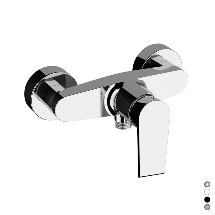 MONOCOMANDO ESTERNO DOCCIA SENZA ACCESSORI LINEA ARTIC- Nichel Spazzolato- MARIA- pezzi 1