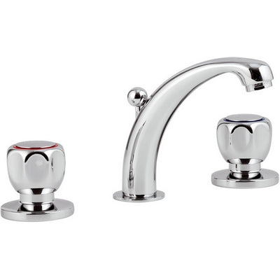 BATTERIA LAVABO 3 FORI LINEA DOMINO- Cromo- MARIA- pezzi 1