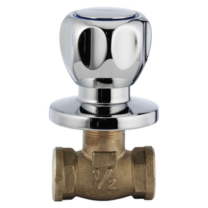 RUBINETTO D'ARRESTO LINEA DOMINO- Cromo- MARIA- pezzi 1