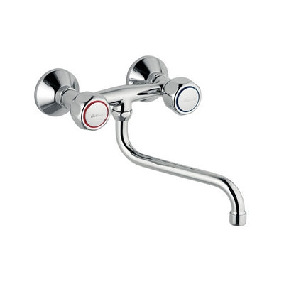 GRUPPO LAVELLO A PARETE LINEA DOMINO- Cromo- MARIA- pezzi 1