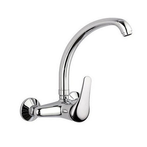 MISCELATORE MONOCOMANDO LAVELLO A MURO BOCCA ALTA EPIC- Cromo- MARIA- pezzi 1