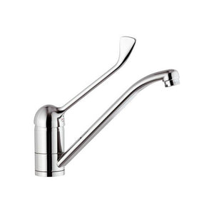 MISCELATORE MONOCOMANDO LAVELLO CON LEVA CLINICA LINEA EPIC- Cromo- MARIA- pezzi 1