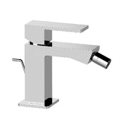 MISCELATORE MONOCOMANDO BIDET LINEA REBEL- Cromo- MARIA- pezzi 1