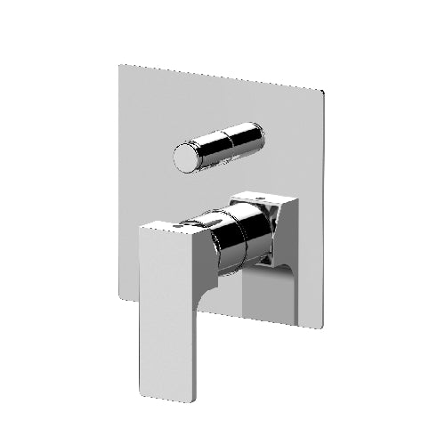 MISCELATORE MONOCOMANDO INCASSO CON DEVIATORE LINEA REBEL- Cromo- MARIA- pezzi 1