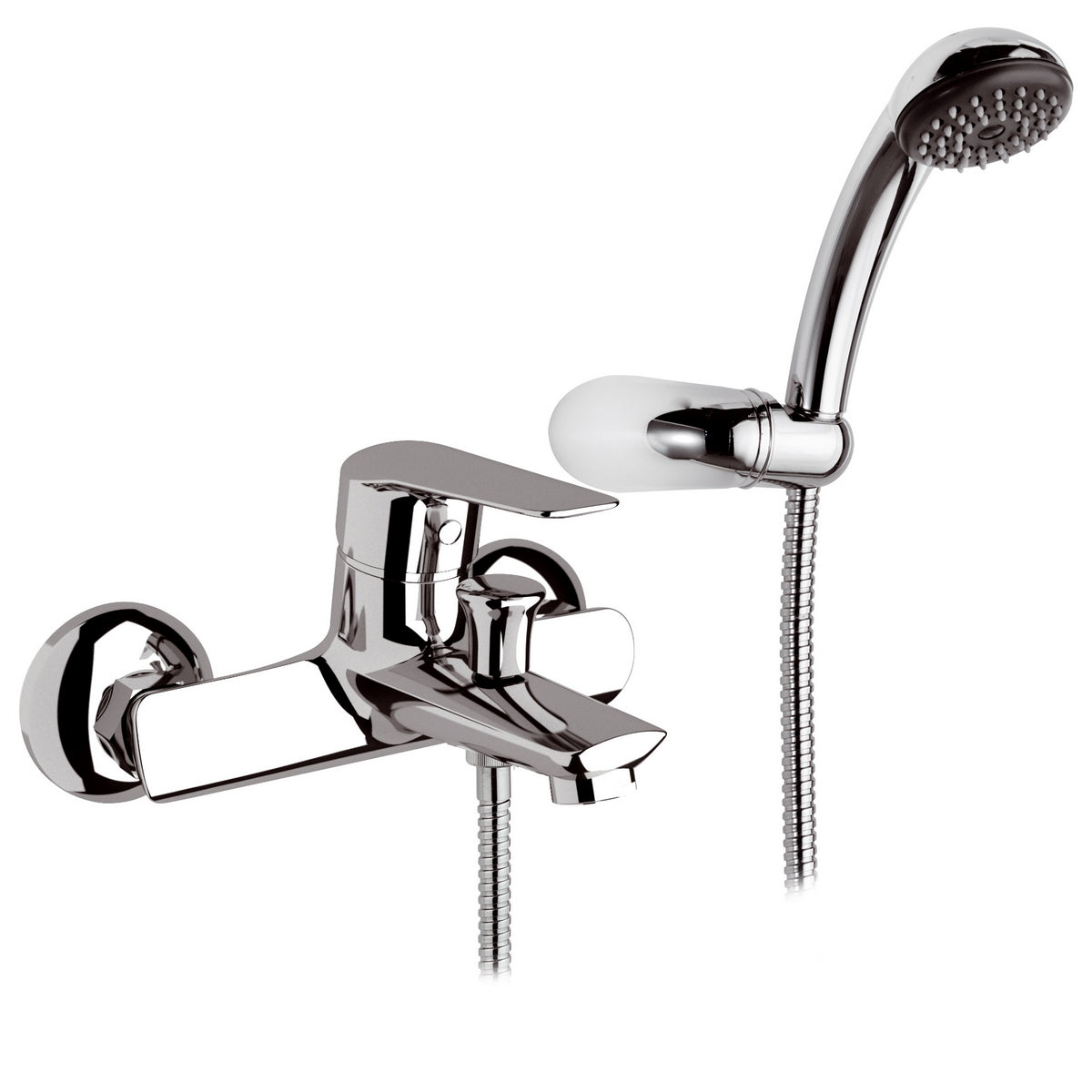 MONOCOMANDO VASCA ESTERNA CON ACCESSORI LINEA ESSENZA- Cromo- MARIA- pezzi 1