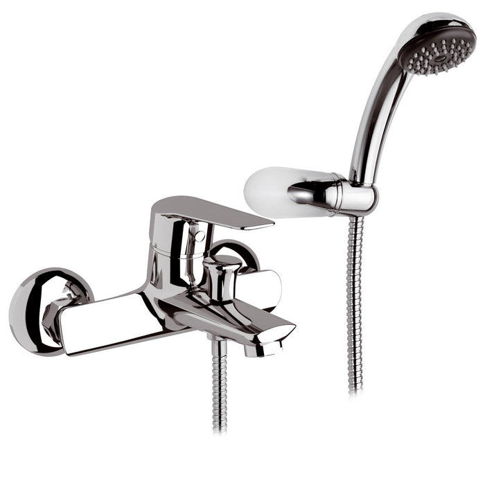 MONOCOMANDO VASCA ESTERNA CON ACCESSORI LINEA ESSENZA- Cromo- MARIA- pezzi 1