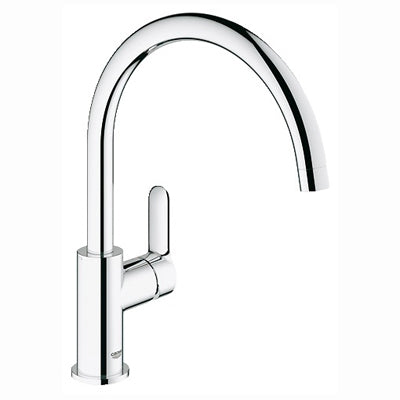 MONOCOMANDO PER LAVELLO CON BOCCA GIREVOLE BAUEDGE- Cromo- GROHE- pezzi 1