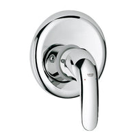 MISCELATORE MONOCOMANDO DOCCIA INCASSO EUROECO- Cromo- GROHE- pezzi 1