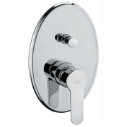 MISCELATORE MONOC. INCASSO DOCCIA CON DEVIATORE LINEA BLU- Cromo- PAFFO- pezzi 1