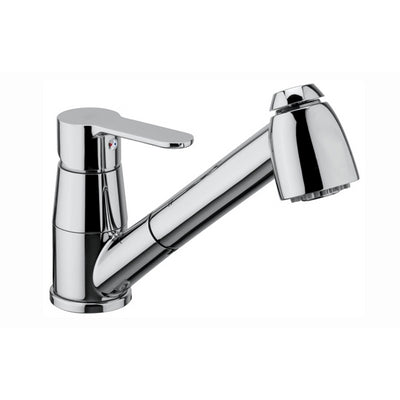 MISCELATORE MONOC. LAVELLO CON DOCCIA ESTRAIBILE LINEA BLU- Cromo- PAFFO- pezzi 1