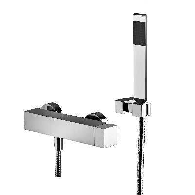 MISCELATORE MONOC. ESTERNO DOCCIA CON ACCESSORI ELLE- Cromo- PAFFO- pezzi 1