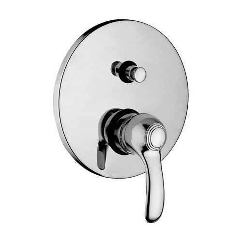 MISCELATORE MONOCOMANDO INCASSO DOCCIA CON DEVIATORE LINEA FLAVIA- Cromo- PAFFO- pezzi 1