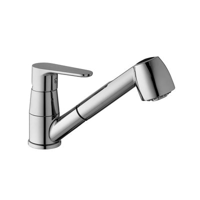 MISCELATORE MONOC. LAVELLO C/DOCCIA ESTRAIBILE LINEA GREEN- Cromo- PAFFO- pezzi 1