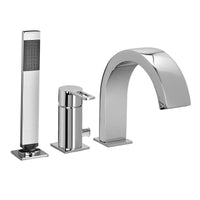 MISCELATORE BORDO VASCA CON DEVIATORE E BOCCA EROGAZIONE LINEA RINGO- Cromo- PAFFO- pezzi 1