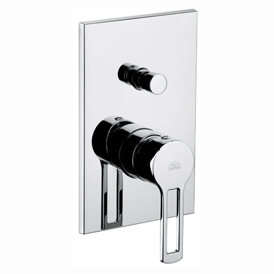 MISCELATORE MONOC. INCASSO DOCCIA CON DEVIATORE LINEA RINGO- Cromo- PAFFO- pezzi 1