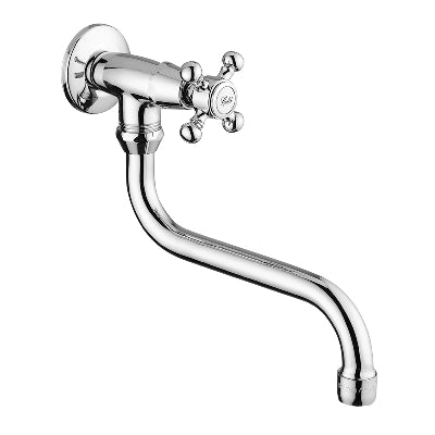 RUBINETTO SNODO CON BOCCA ORIENTABILE SERIE VIOLA- Cromo- PAFFO- pezzi 1