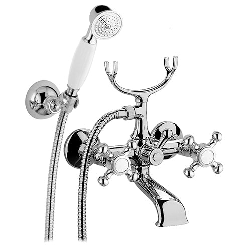 GRUPPO VASCA DOCCIA CON DEVIATORE SERIE VIOLA- Cromo- PAFFO- pezzi 1