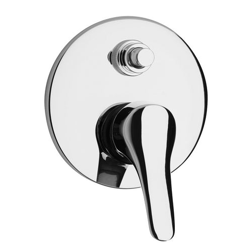 MISCELATORE MONOCOMANDO INCASSO DOCCIA CON DEVIATORE LINEA DERBY- Cromo- ARGO- pezzi 1