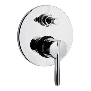 MISCELATORE MONOCOMANDO INCASSO DOCCIA CON DEVIATORE LINEA PIN- Cromo- ARGO- pezzi 1