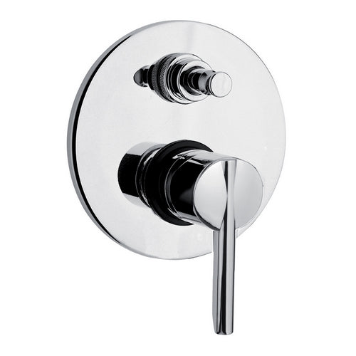 MISCELATORE MONOCOMANDO INCASSO DOCCIA CON DEVIATORE LINEA PIN- Cromo- ARGO- pezzi 1