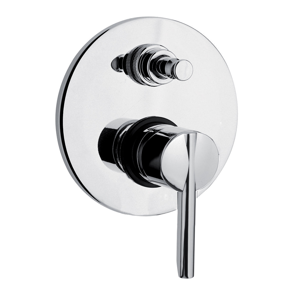 MISCELATORE MONOCOMANDO INCASSO DOCCIA CON DEVIATORE LINEA PIN- Cromo- ARGO- pezzi 1