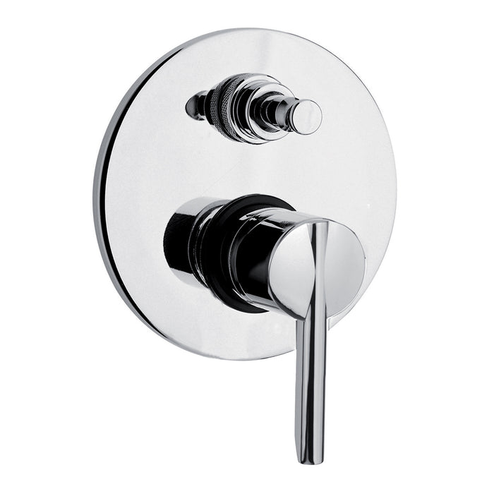 MISCELATORE MONOCOMANDO INCASSO DOCCIA CON DEVIATORE LINEA PIN- Cromo- ARGO- pezzi 1