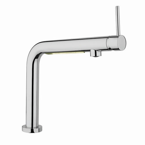 MISCELATORE MONOCOMANDO LAVELLO CON LUCE LED ARGENTINA- Cromo- ARGO- pezzi 1