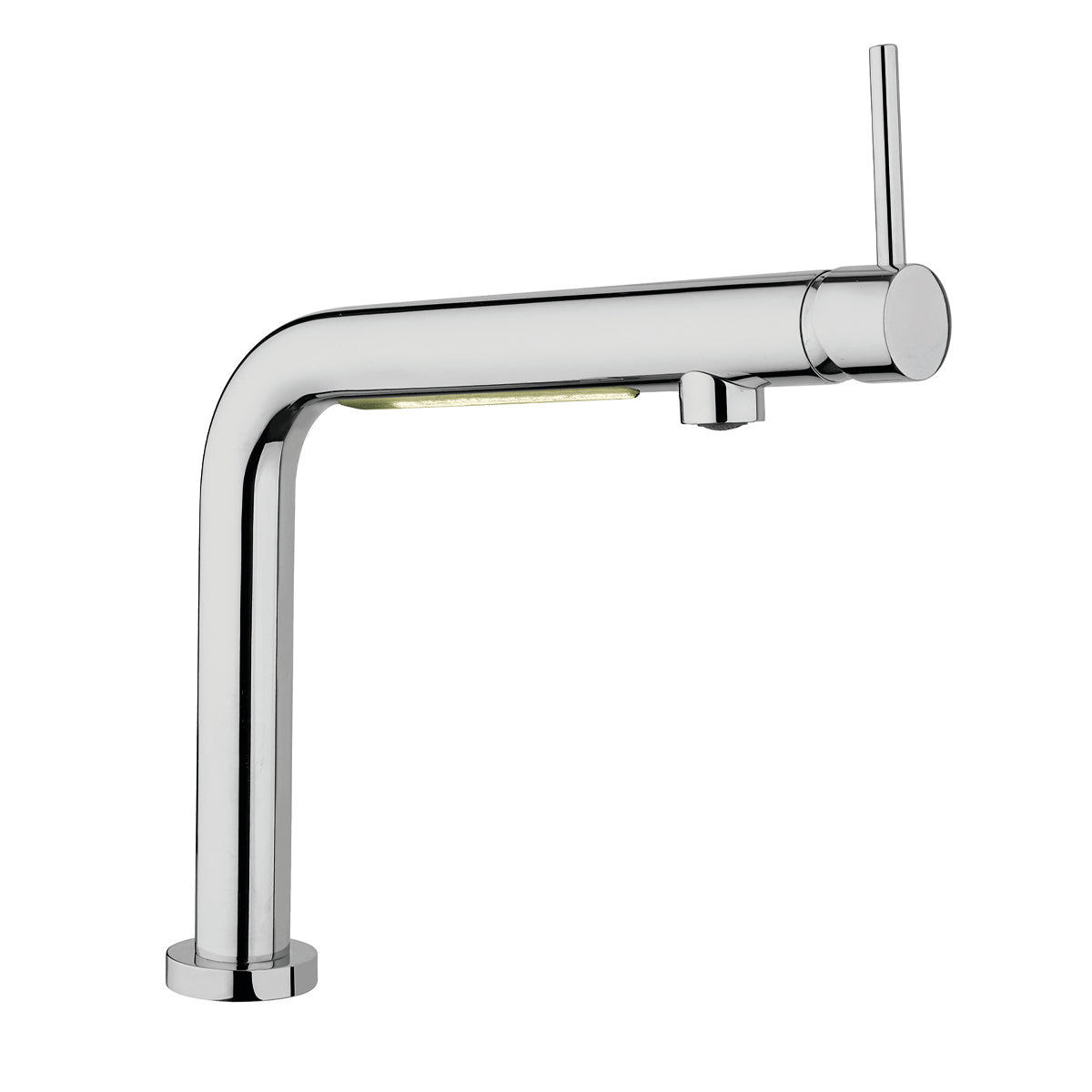 MISCELATORE MONOCOMANDO LAVELLO CON LUCE LED ARGENTINA- Cromo- ARGO- pezzi 1