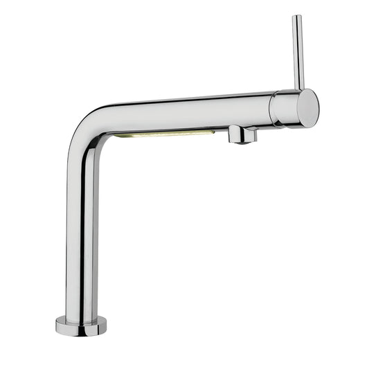 MISCELATORE MONOCOMANDO LAVELLO CON LUCE LED ARGENTINA- Cromo- ARGO- pezzi 1