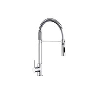 MISCELATORE LAVELLO CON MOLLA E DOCCIA ESTRAIBILE LINEA PIN- Cromo- ARGO- pezzi 1