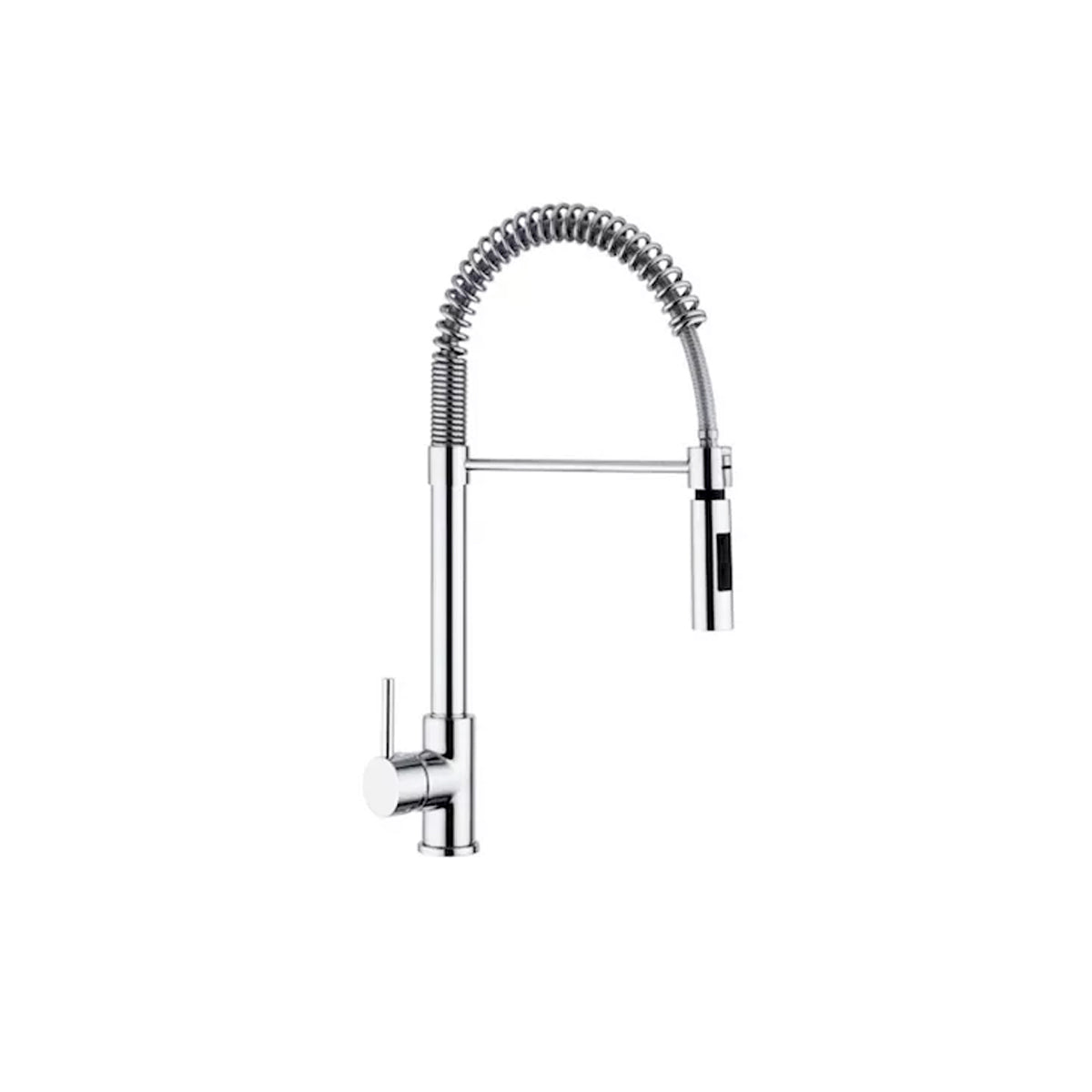 MISCELATORE LAVELLO CON MOLLA E DOCCIA ESTRAIBILE LINEA PIN- Cromo- ARGO- pezzi 1