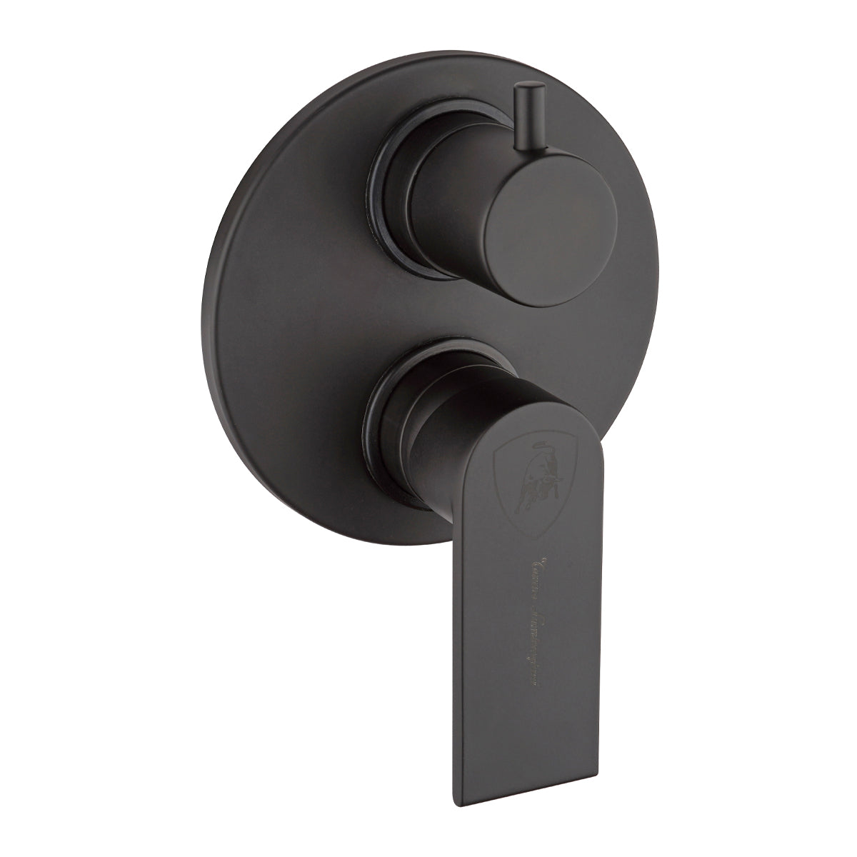 MONOCOMANDO INCASSO DOCCIA CON DEVIATORE LAGUNA- Nero Opa Leva Nera+Leva Aranci- LAMBO- pezzi 1