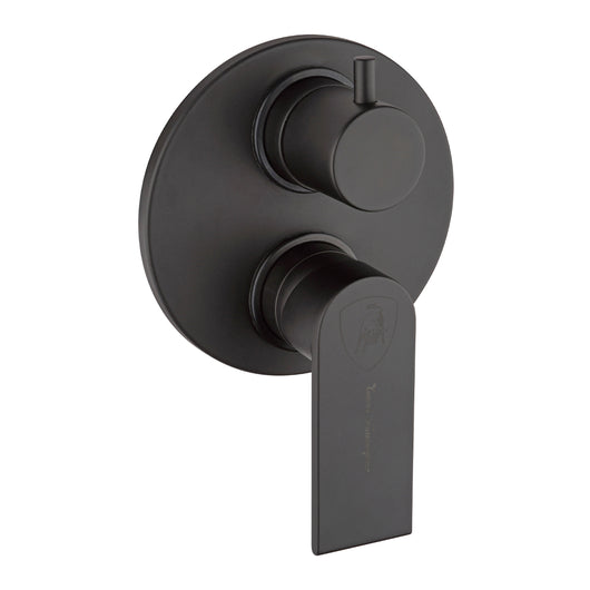 MONOCOMANDO INCASSO DOCCIA CON DEVIATORE LAGUNA- Nero Opa Leva Nera+Leva Aranci- LAMBO- pezzi 1