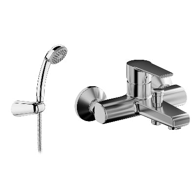 MISCELATORE MONOCOMANDO VASCA CON ACCESSORI LINEA TEN- Cromo- TIEMM- pezzi 1