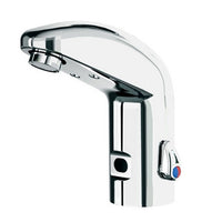 MISCELATORE ELETTRONICO PER LAVABO A BATTERIA SERIE ONE- Cromo- IDRAL- pezzi 1