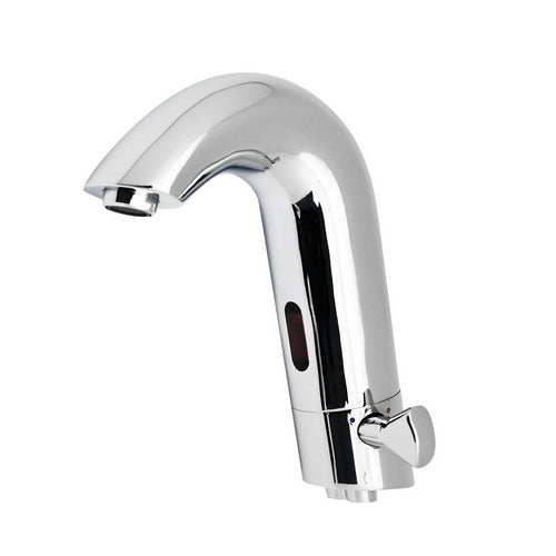 RUBINETTO ELETTRONICO PER LAVABO A FOTOCELLULA- Cromo- DH- pezzi 1