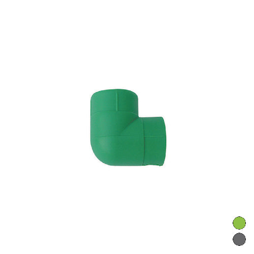 GOMITO LISCIO 90  °  FF IN POLIPROPILENE- Diam. 40- DH- pezzi 1