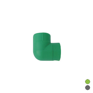 GOMITO LISCIO 90  °  FF IN POLIPROPILENE- Diam. 50- DH- pezzi 1