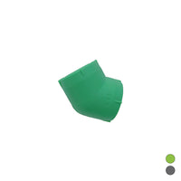 GOMITO LISCIO 45  ° IN POLIPROPILENE- Diam. 32- DH- pezzi 1