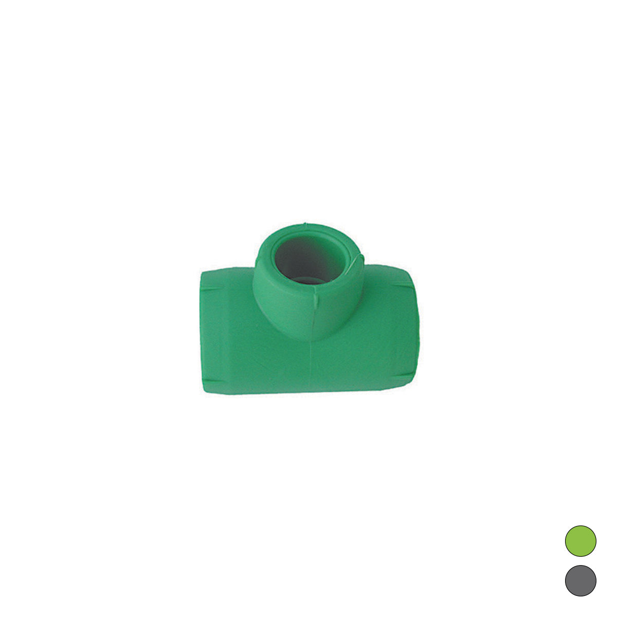 TEE RIDOTTO A 90  ° LISCIO IN POLIPROPILENE- Diam. 40 x 32 x 40- DH- pezzi 1