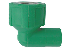 GOMITO FILETTATO IN POLIPROPILENE- 1/2 x Diam. 20- DH- pezzi 1