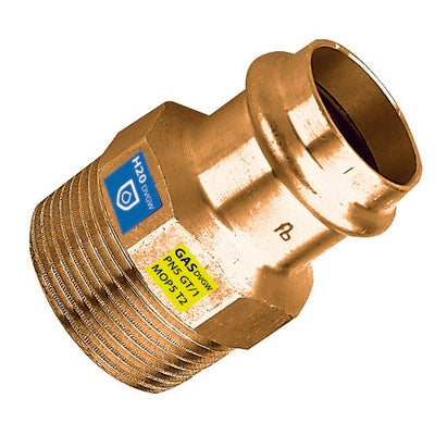 MANICOTTO IN BRONZO A PRESSARE FXFIL M ACQUA/GAS- Diam. 15 x 1/2- FRABO- pezzi 1