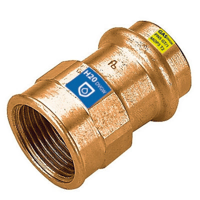 MANICOTTO A PRESSARE FXFIL F ACQUA/GAS- Diam. 22 x 3/4- FRABO- pezzi 1